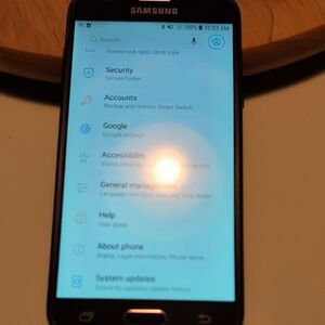 Samsung Midnight Black Smartphone